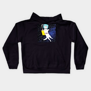 Haku in space Kids Hoodie